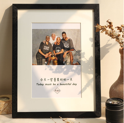 Developing photos, customizing solid wood picture frame, wall hanging 8k4ka3a4 36 "24 20" advertising poster mounting - Korvel