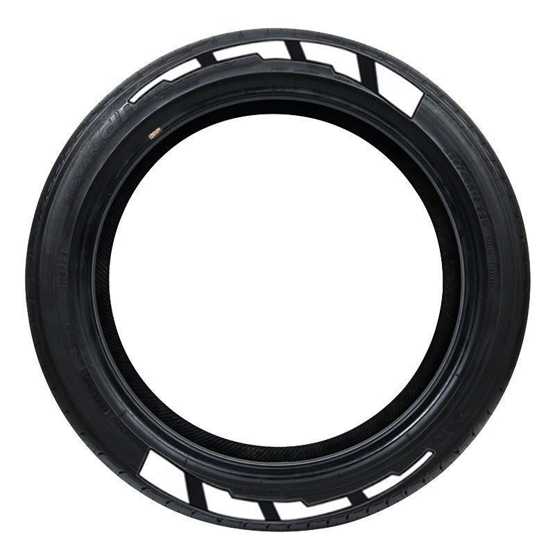 New Connected Car Tire Stickers, Tire Letter Stickers, English Letter 3D Stereoscopic Stickers - Korvel