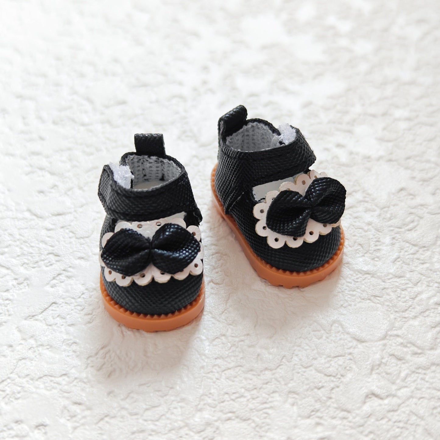 Party Shoes DIY Accessories Labubu Baby Clothes Labubu Rubber Macaron Shoes Fabric One Plush Second Generation - Korvel