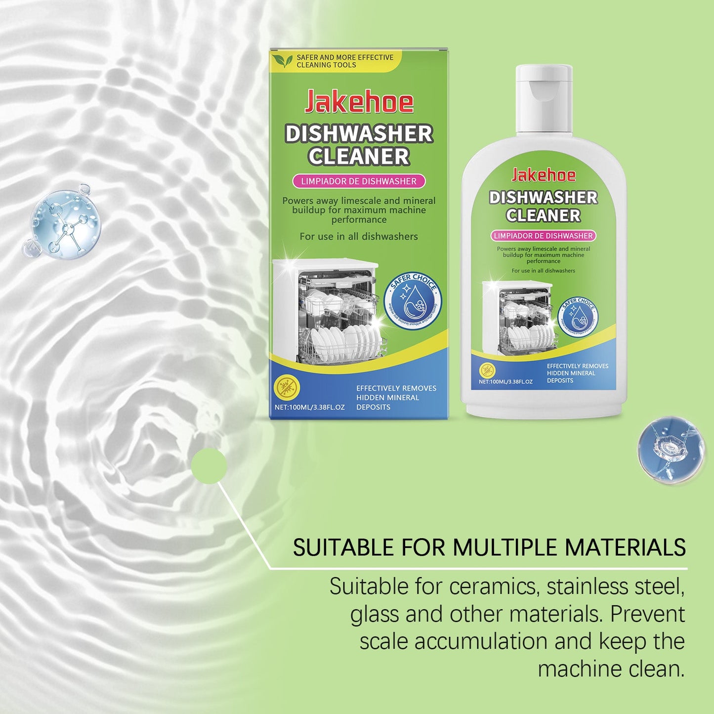 Dishwasher Cleaner Kitchenware Decontamination Decontamination Tableware Heavy Oil Cleaning Dish Detergent - Korvel