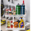 Pull out Rotating Spice Rack Organizer for Cabinet Rotate Makeup Organizer Slide Bottle Box Holder Plastic Seasoning Spice Rack - Korvel