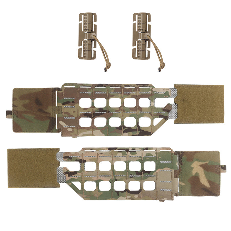 KZ Hunting Vest - Plate Carrier in Low Profile MOLLE, Quick Release, K Zero Style with Belt for Airsoft. - Korvel