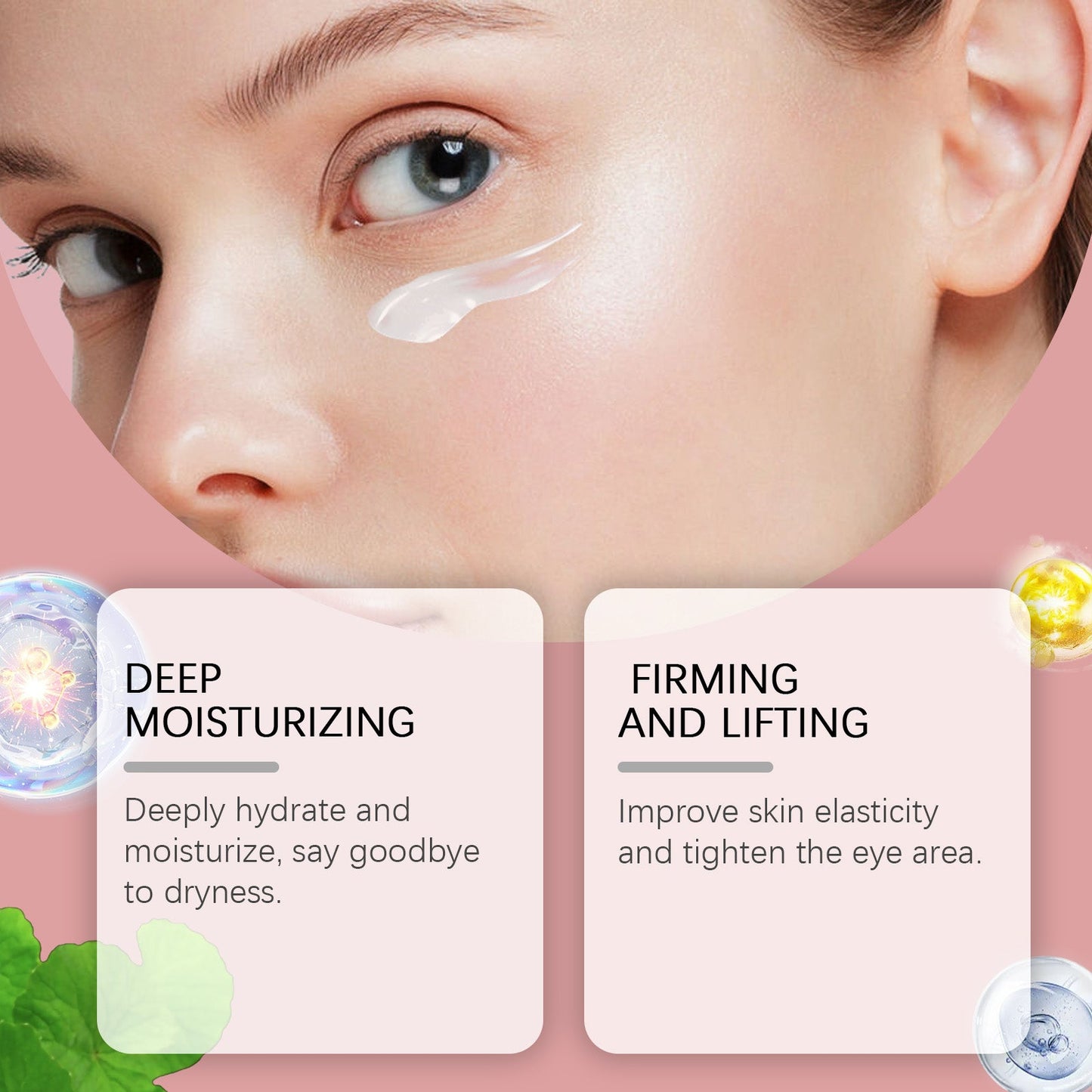 Moisturizing And Firming Eye Cream, Moisturizing And Brightening Eye Repair And Reducing Dry Lines Eye Cream - Korvel