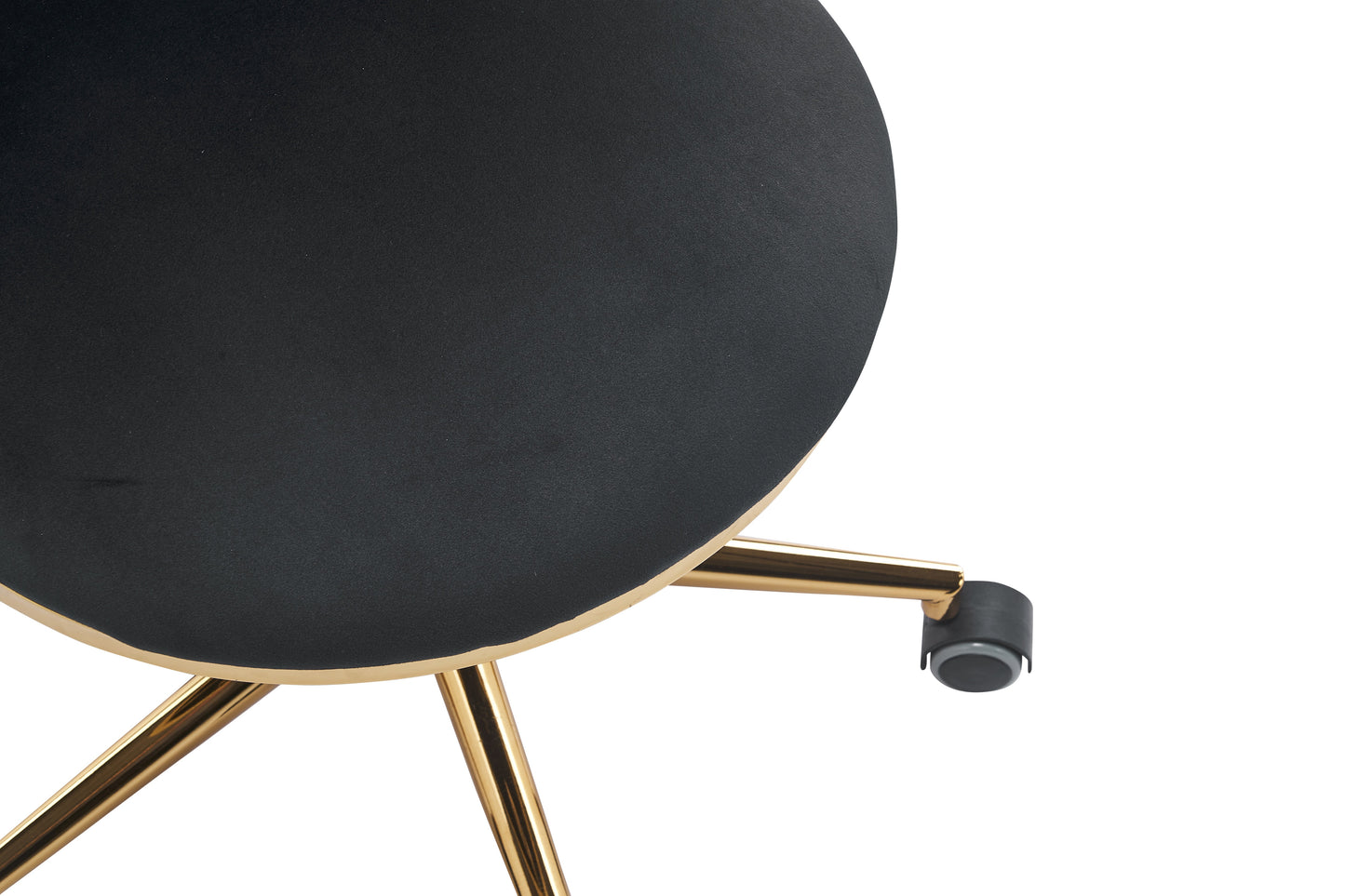 Office desks and chairs, with adjustable wheels and cushioned office desks and chairs that conform to ergonomics (black) - Korvel