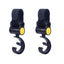 2pcs/ Baby Hanger Baby Bag Stroller Hooks Pram Rotate 360 Degree baby car seat accessories stroller organizer - Korvel