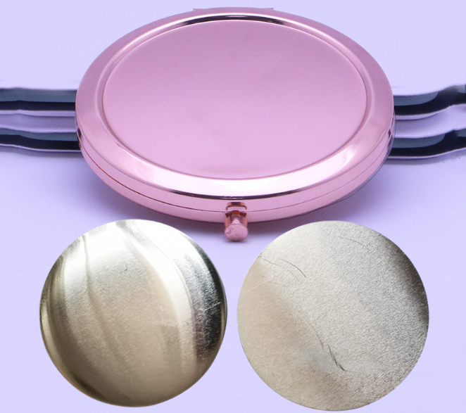 Mini Pocket Cosmetic Compact Mirror Foldable Double Sides Pocket Mirror Girl Beauty Tools - Korvel