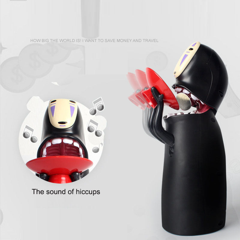 Hucha Masculina Sin Cara - Ahorra Monedas Eléctrica Creativa