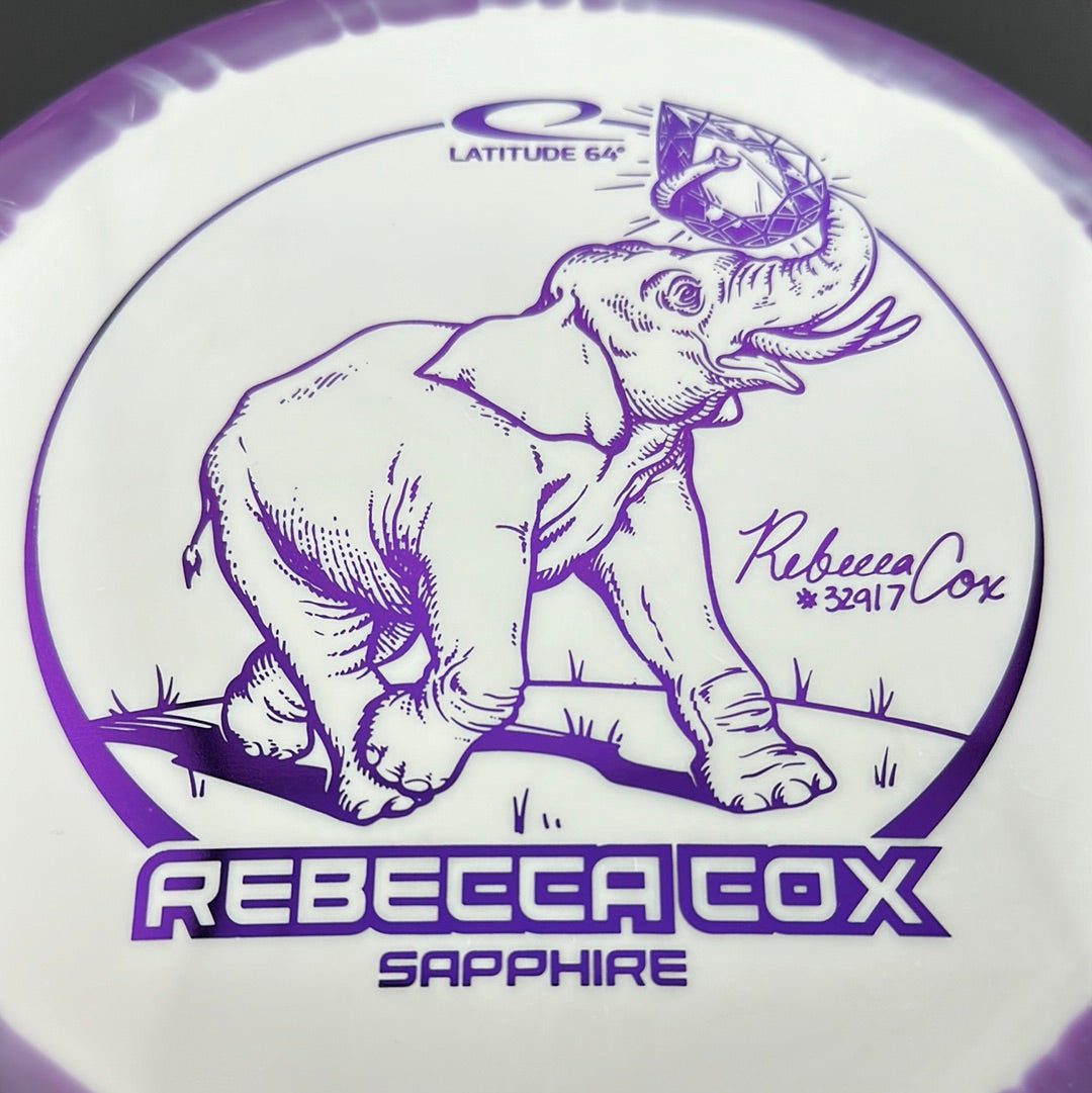 Gold Orbit Sapphire - Rebecca Cox 2024 Tour Series Disc