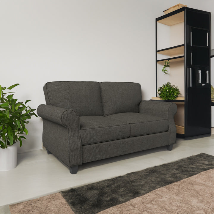 Sofa with Solid Wood Frame,, Comfy Sofa Couch with Extra Deep Seats, Modern 2 Seater Sofa, for Living Room Apartment Lounge - Korvel