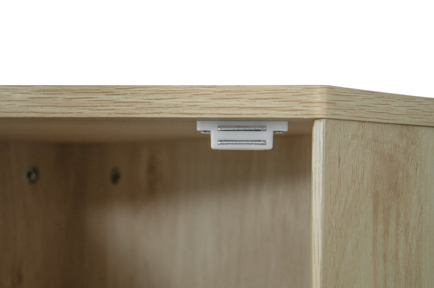 Corner cabinet ,Rattan door,Freestanding Corner Tables For Small Spaces, Corner Shelf Stand For Living Room, Kitchen, Bathroom - Korvel