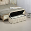 Ottomana de Almacenamiento Tapizada COOLMOR - Beige