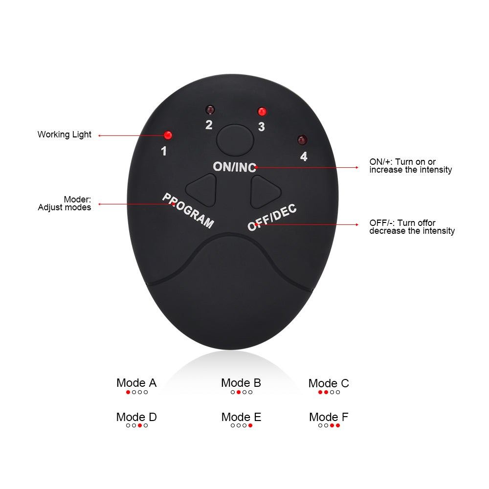 Electric EMS Foot Massager Foot Muscle Stimulator Massager Wireless Low Frequency Feet Physiotherapy ABS Stimulator Massage Mat - Korvel