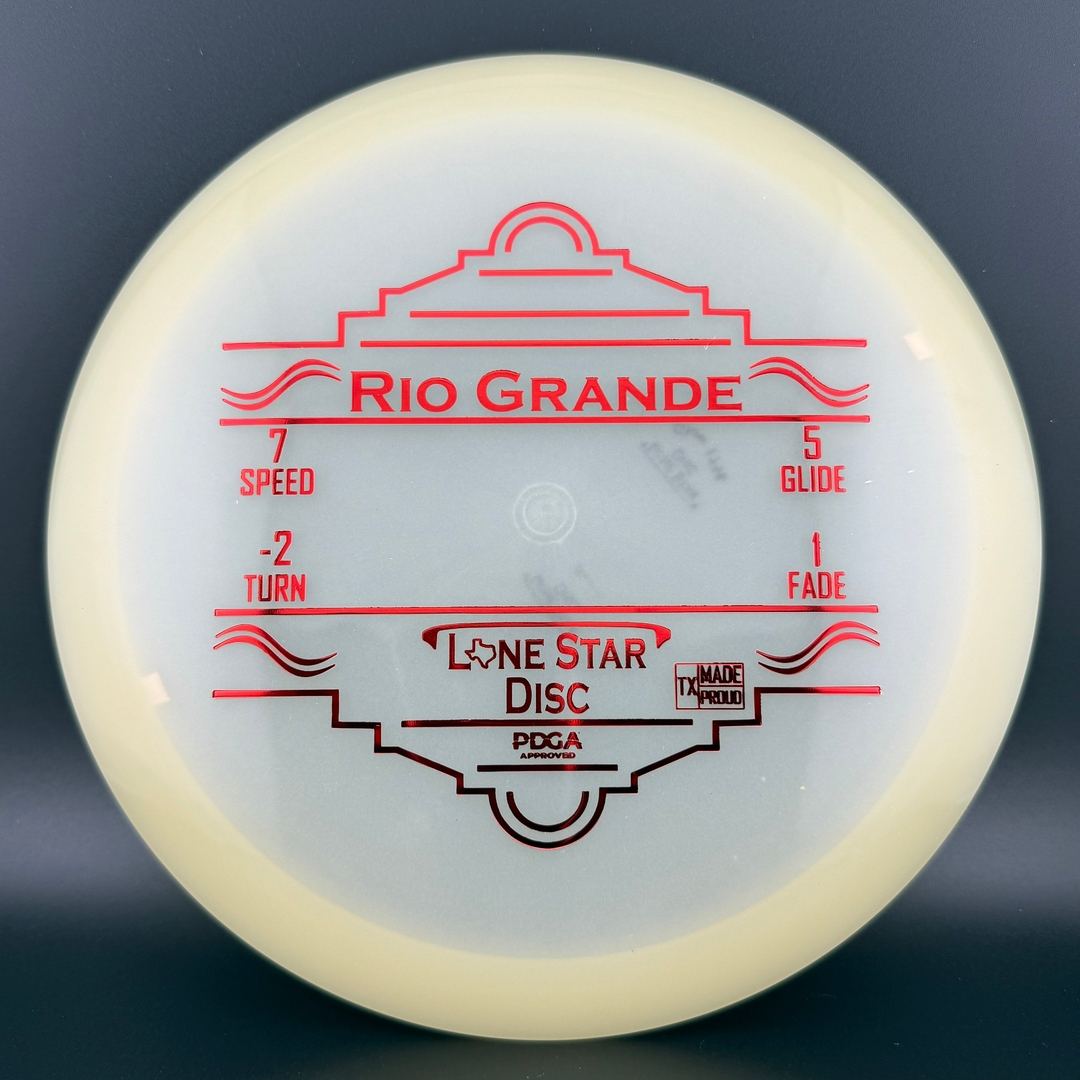 Bravo Glow Rio Grande - First Run Disc Golf Driver