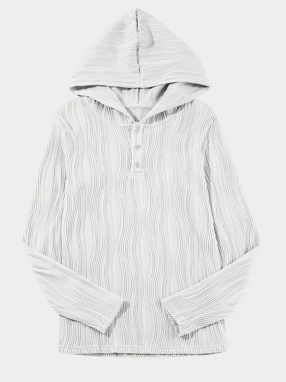 Sudadera de Manga Larga Texturizada
