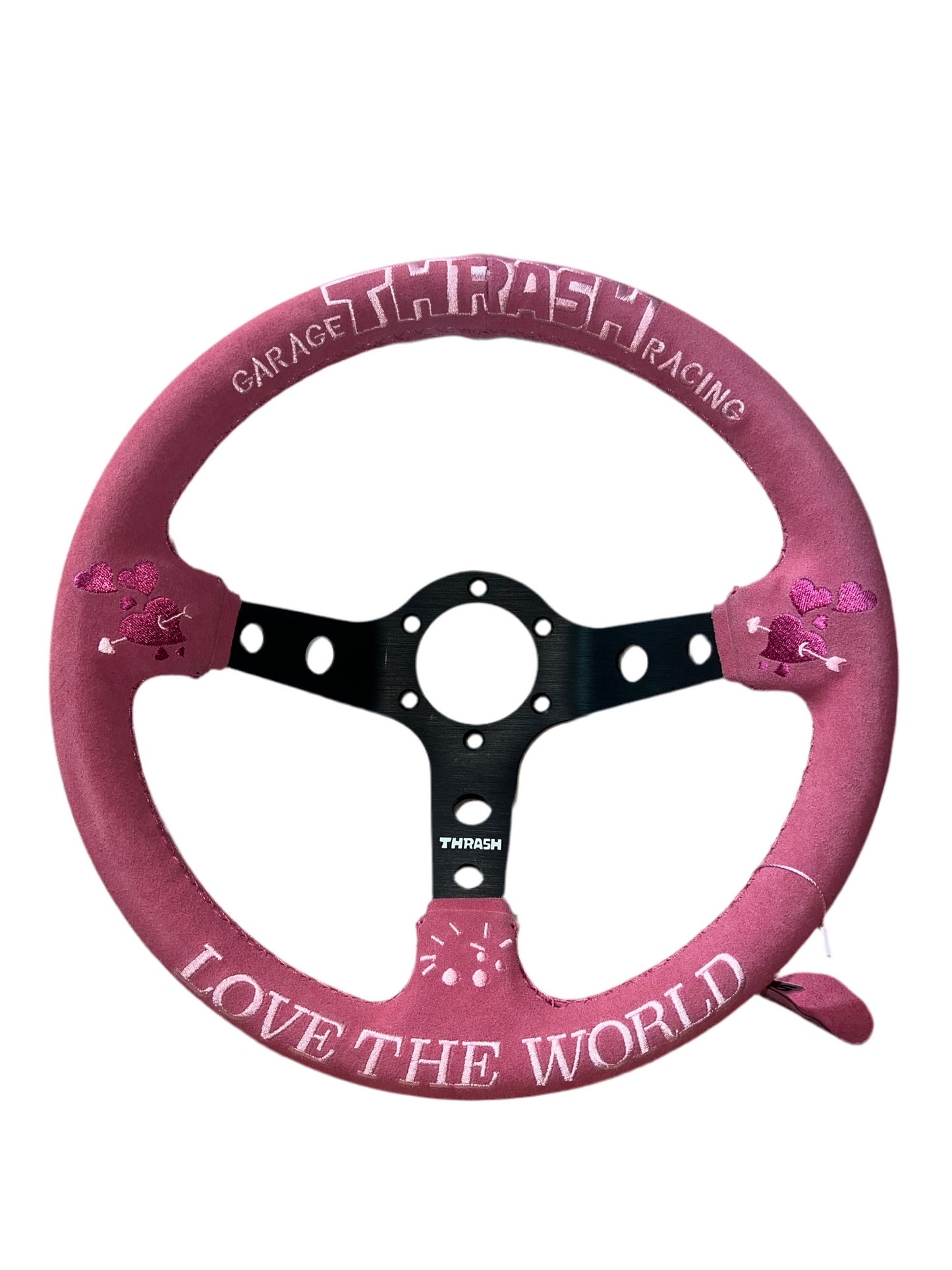 2nd Option Thrash Racing Steering Wheel - Love the World
