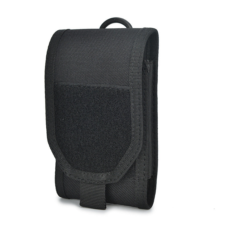 Tactical mobile phone waist bag, belt hanging bag, 6-inch waterproof mobile phone bag, multifunctional tactical accessory bag - Korvel