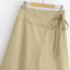 Summer New  Style Women's Fashionable Elegant Wrap Skirt with Mid-Waist and Midi Length - Korvel