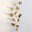 12pcs 3D Hollow Butterfly Wall Sticker for Home Decor DIY Butterflies Fridge stickers  Room Decoration Party Wedding Decor - Korvel