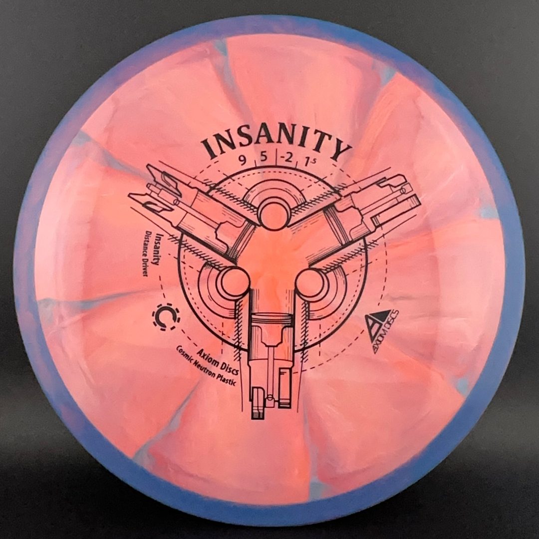 Cosmic Neutron Insanity Disc Golf Driver