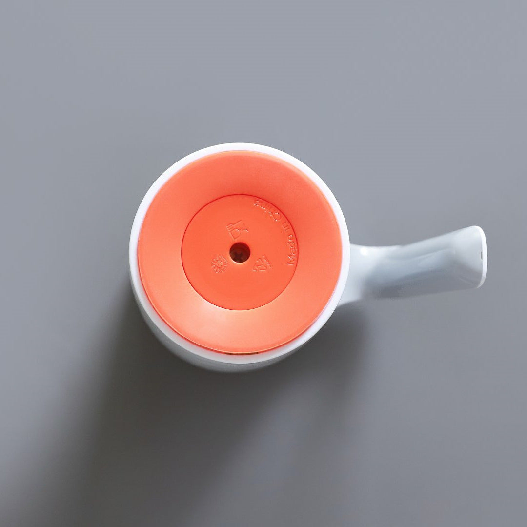 Inner Plastic Outer Steel Belt Handle Stainless Steel Thermos Cup Creative Office Anti-Fall Magic Suction Cup Does Not Pour The Cup - Korvel