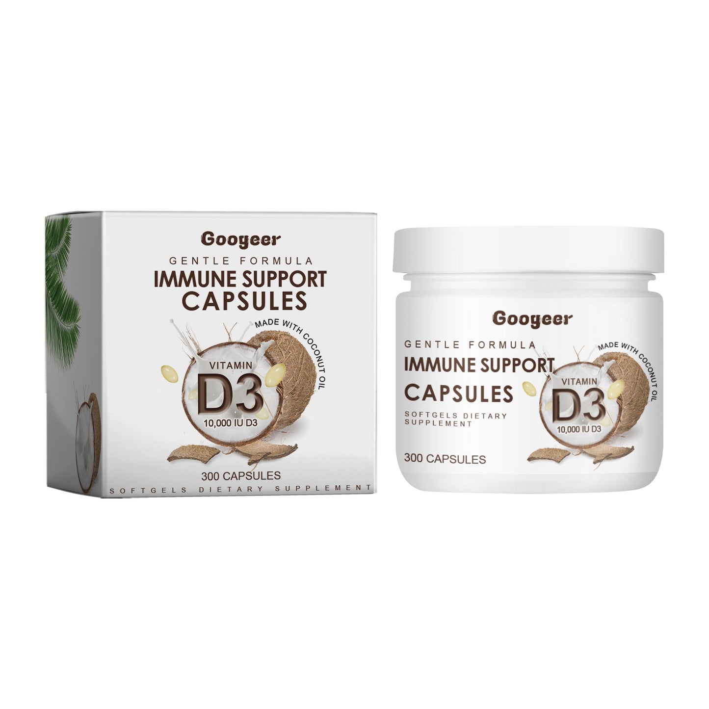 Capsules de soutien immunitaire premium pour le bien-être quotidien