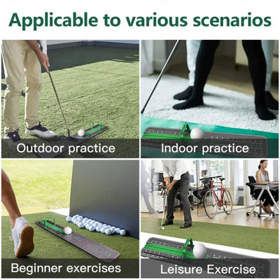 Golf Precision Distance Putting Drill Mat