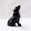 Natural Crystal Wolf Cub Carving - Premium Home Decor