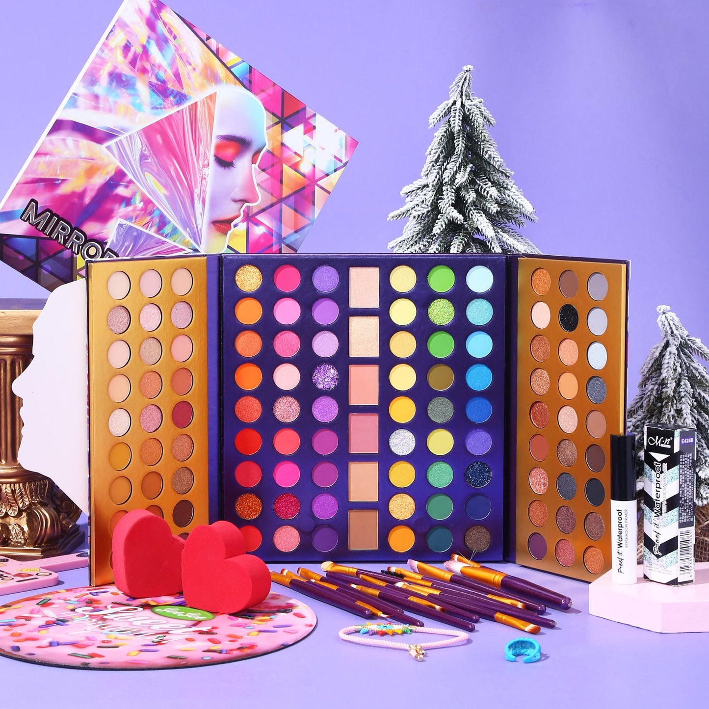 UCANBE 114 Color Magic Eye Shadow Palette