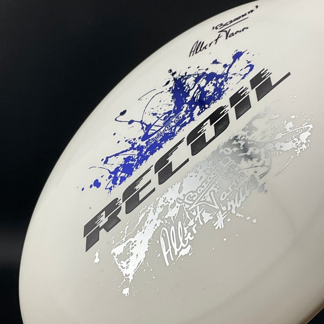 Gold Recoil Disc Golf Disc - Signed by Albert Tamm