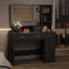 Smart mirror dressing table with drawers and storage cabinets - Korvel
