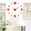 DIY Frameless Creative Wall Clock Wall Decal: A Silent and Stylish Addition for Home Decor, Ideal for Living Rooms and Offices - Korvel