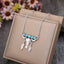 Artificial Turquoise Cow Shape Necklace - Korvel