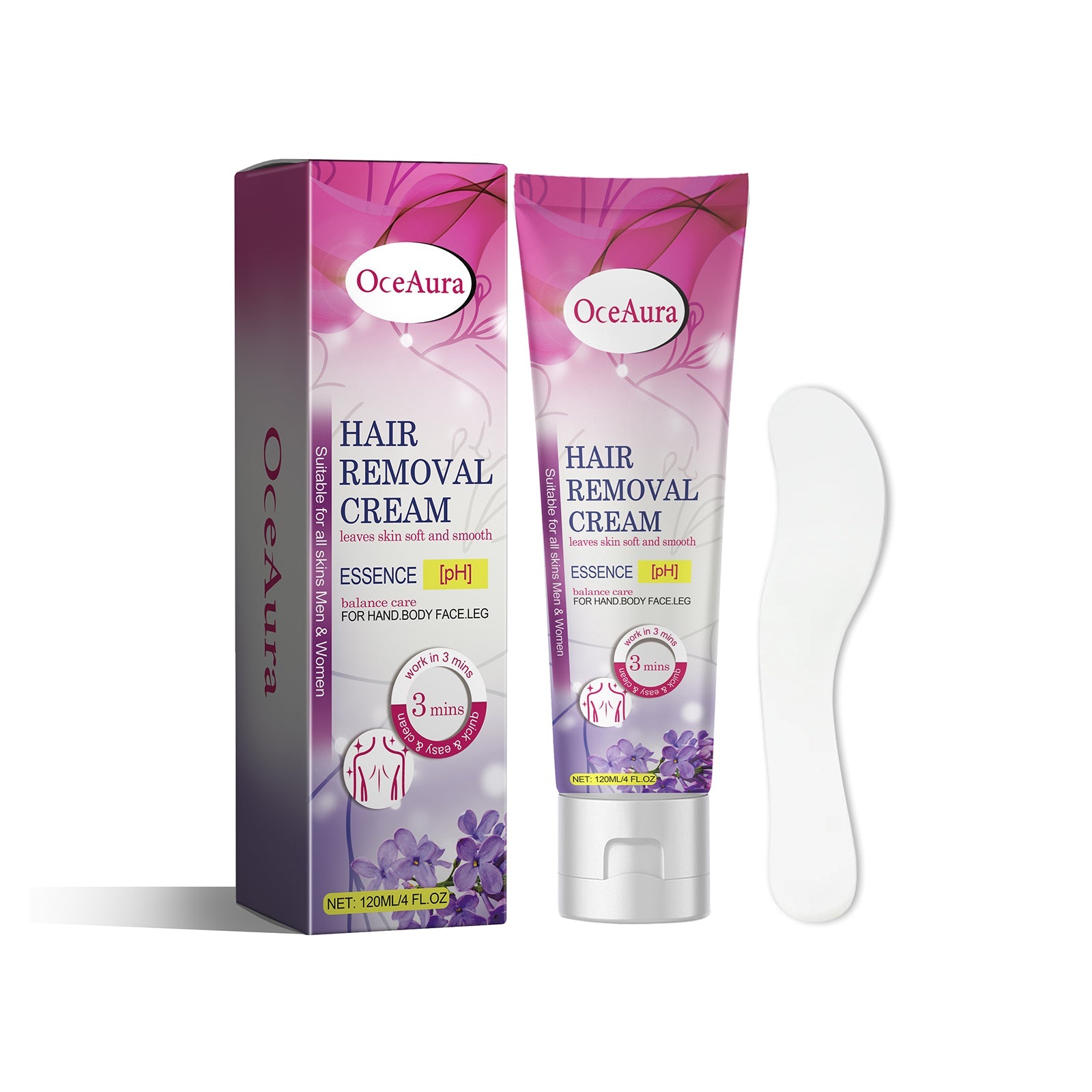 Hair Removal Cream, Body Underarm Gentle Depilation Does Not Irritate Delicate And Smooth Skin Depilation Cream - Korvel
