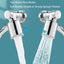 1080 °/1440 ° New Mechanical Arm Double Outlet Bubbler Universal Extension Faucet Splash Proof Washing Faucet Extender - Korvel