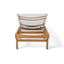 Summerland Chaise Lounge - White Mesh