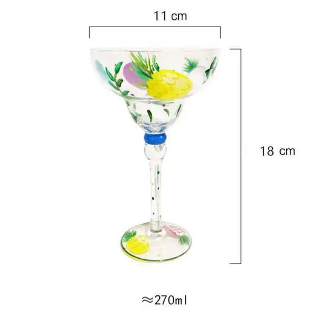 Colorful Wine Glasses Cups Cocktail Goblet Champagne Cup Glasses Bar Party Home DrinkWare Wedding Gifts Kitchen Accessories NEW - Korvel