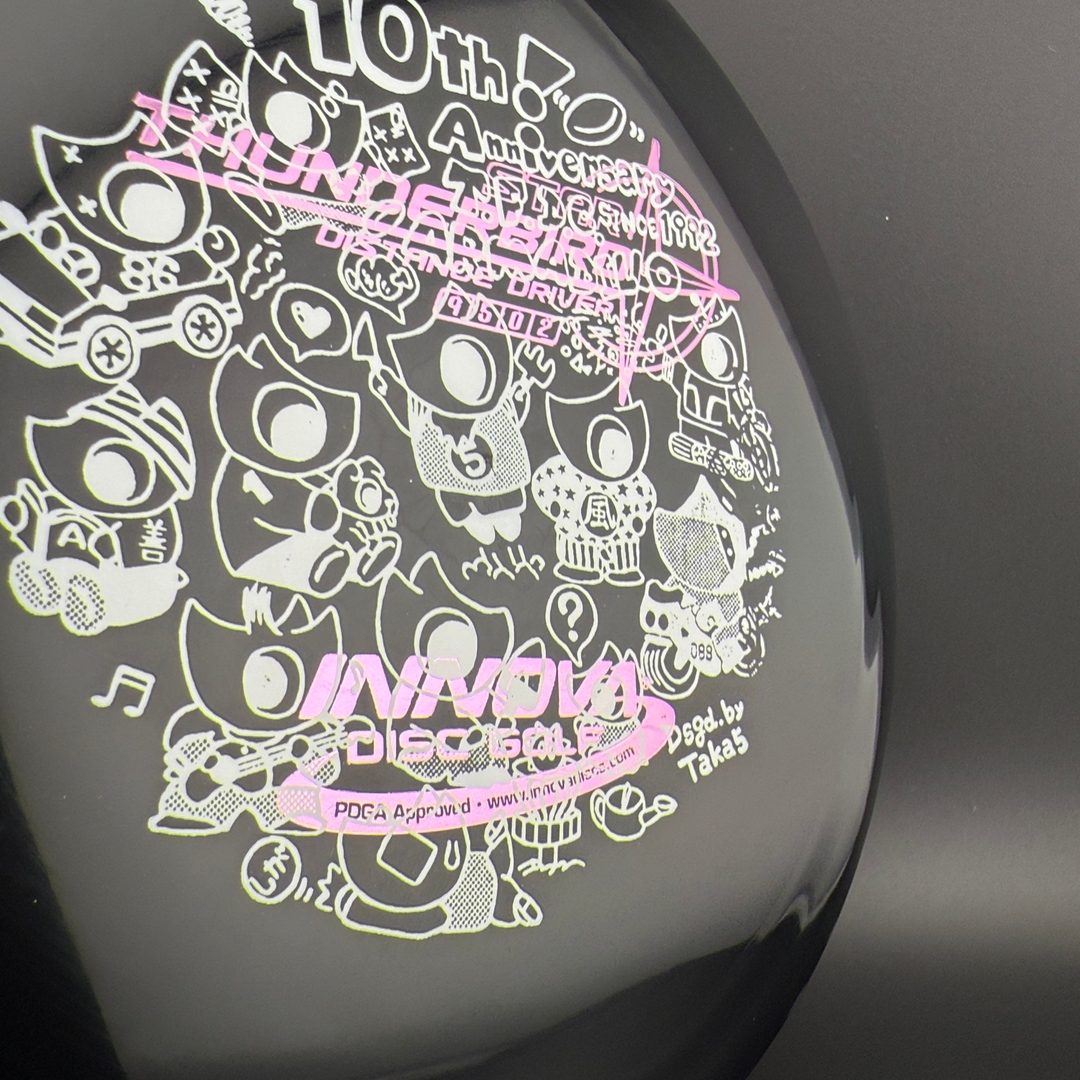 Star Thunderbird - Black - Taka5 Overstamp Disc Golf Driver