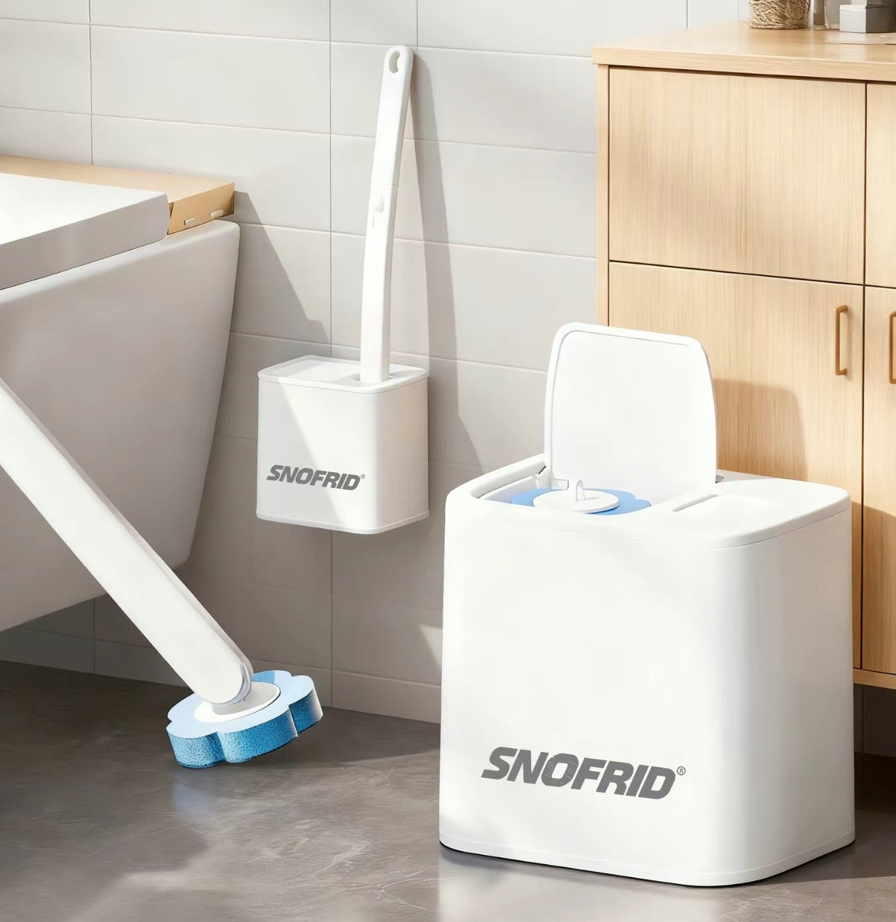 FreshScrub Toilet Cleaner Set