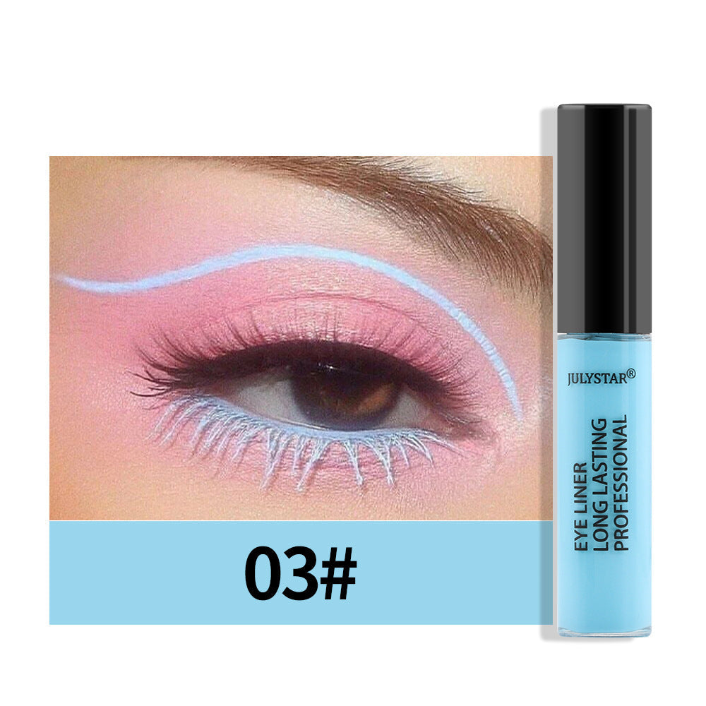 Waterproof Oil Proof Non Smudging Eyeliner Liquid Eyeliner Liquid Pen Pearl Colored Eyeliner Pen - Korvel