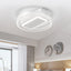 Lampe de ventilateur sans pales avec lumières LED dimmables