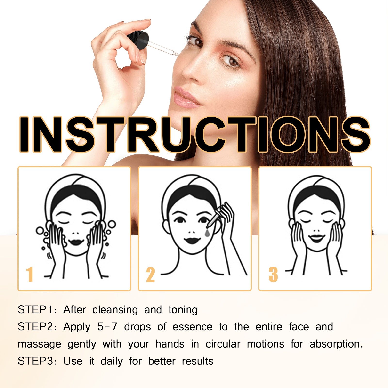 Skin Brightening Serum, Moisturizing And Lightening Spot Melanin Repair Dark And Whitening Skin Essence - Korvel