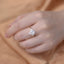 S925 Sliver Moissanite Rings for Women D VVS1 Pear Shape Diamond Engagement Wedding Fine Jewelry Gift - Korvel