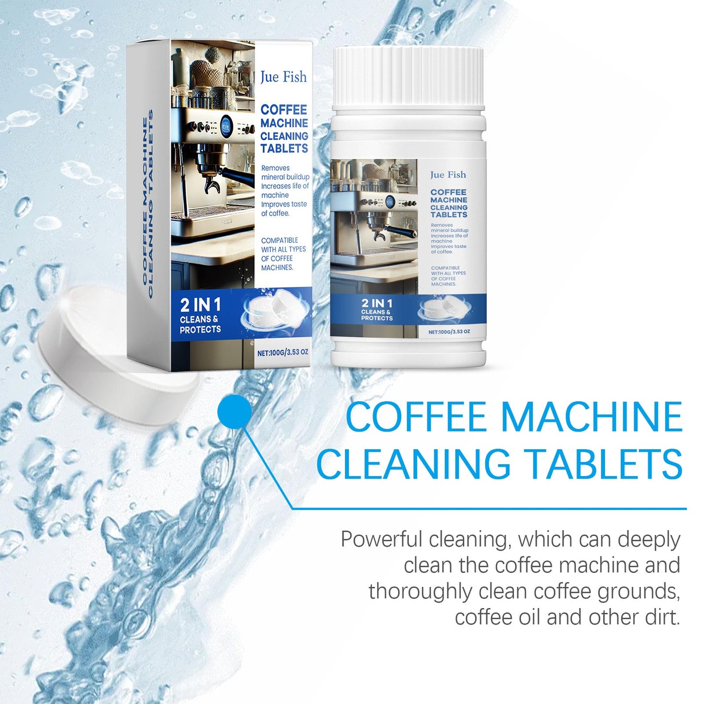 Premium Coffee Machine Cleaning Sheets