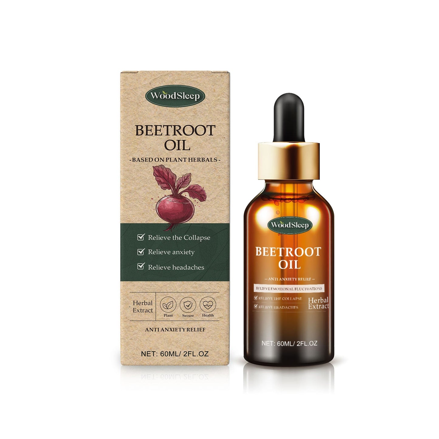 Huile essentielle de betterave pour le sommeil et l'hydratation