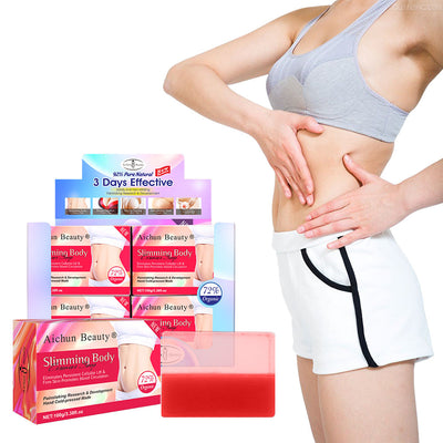 Body Sculpting Two-Color Handmade Soap Body Skin Curve Lift Moisturizing Moisturizing Mild Skin Care Handmade Soap - Korvel