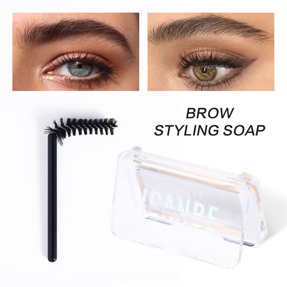 UCANBE Shaping eyebrow cream wild eyebrow shaping soap colorless transparent natural eyebrow wax - Korvel