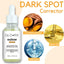 Turmeric Whitening Spot Serum, Lighten Freckle Spots Brightening Skin Hydrating Serum - Korvel