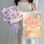 New DIY Butterfly Bouquets Handmade Butterfly Flower Material Package Bouquet with Light String Wedding Decor Gift for Girlfrien - Korvel