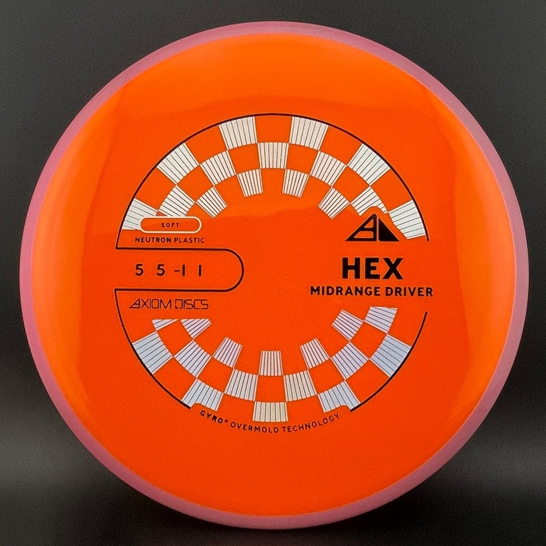 Soft Neutron Hex Disc Golf Midrange