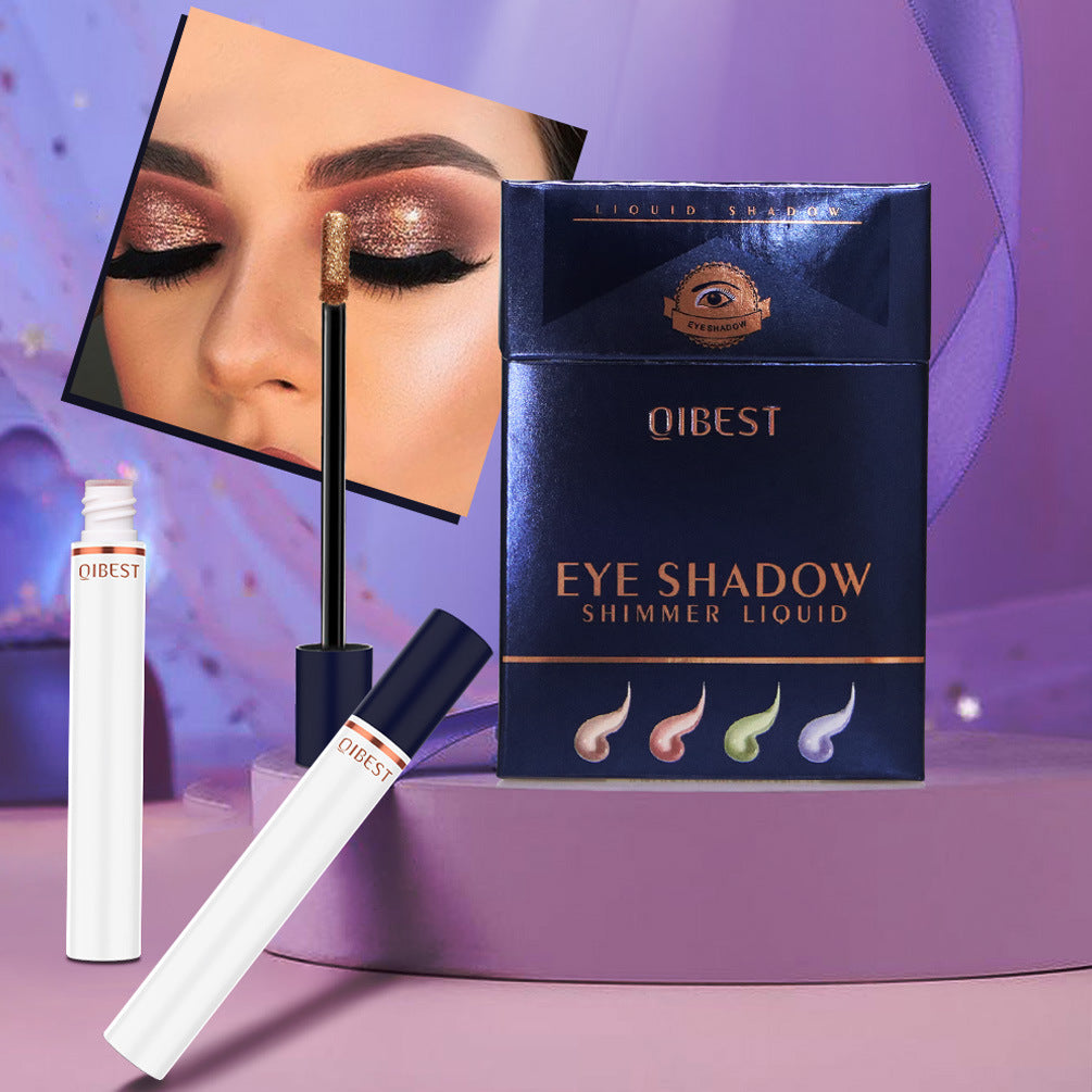 QIBEST Smoke Tube Eye Shadow Set - Diamond Pearl Liquid